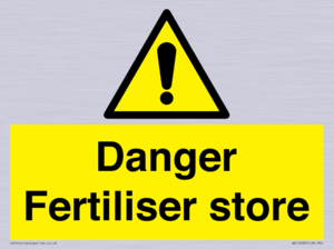 Danger Fertiliser store